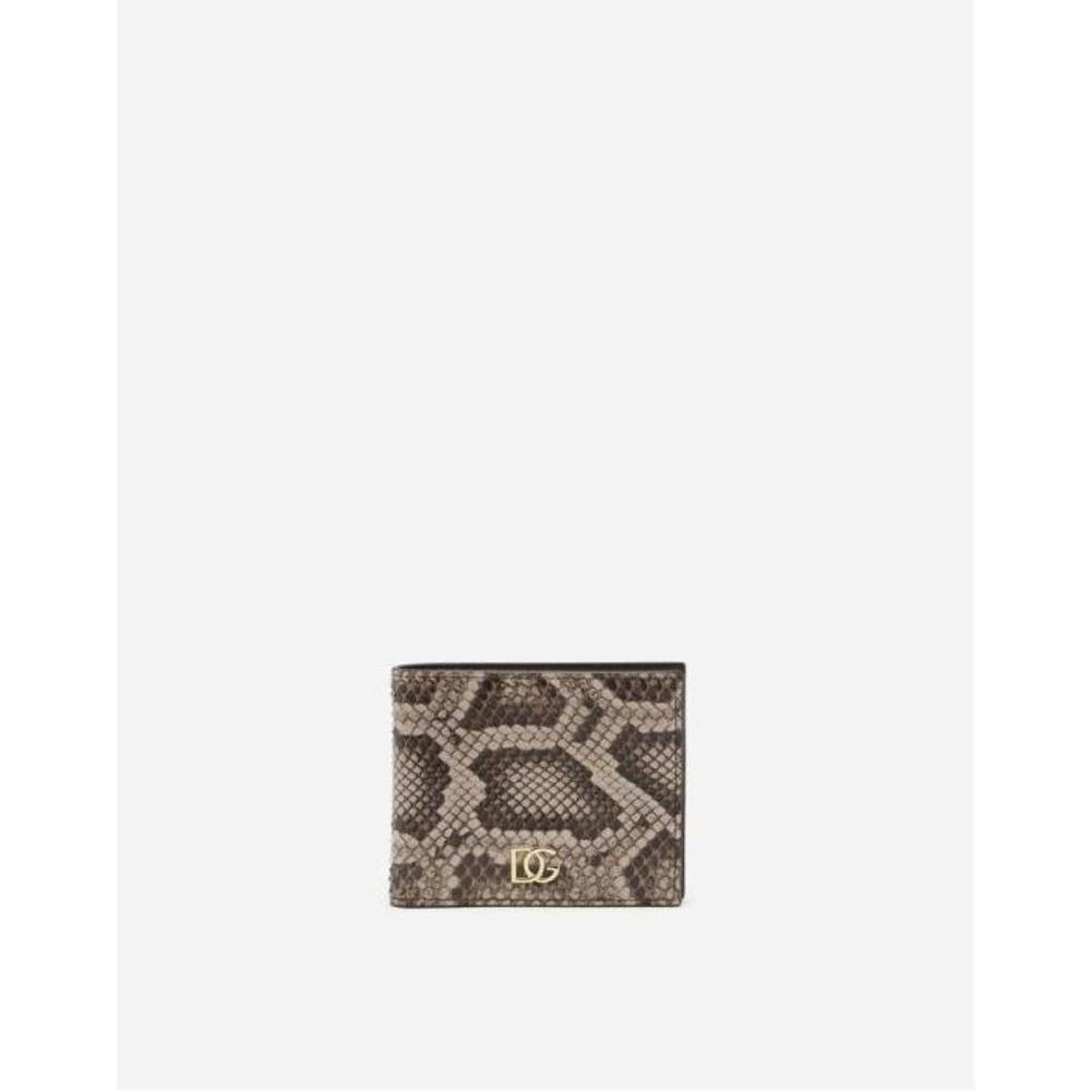 돌체앤가바나 남성 지갑 Python leather bifold wallet with crossover DG logo BP2463A204387145이끌라돌체 앤 가바나