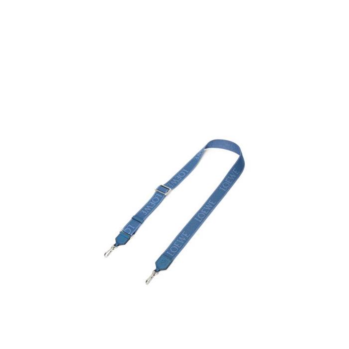 로에베 여성 기타액세서리 LOEWE strap in cotton&amp;calfskin Denim Blue C073317X37-8798이끌라로에베