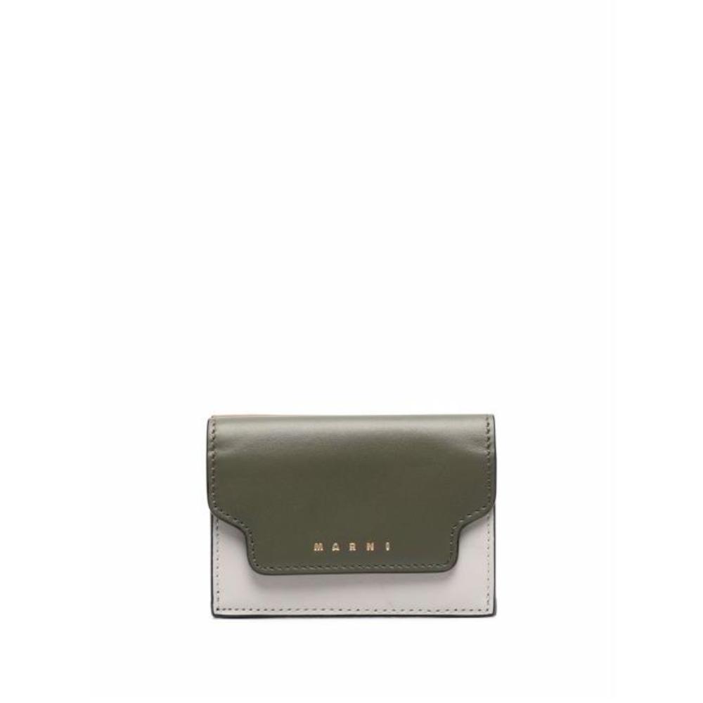 마르니 여성 PFMOW02U23LV589 컬러 블록 폴드 지갑이끌라마르니