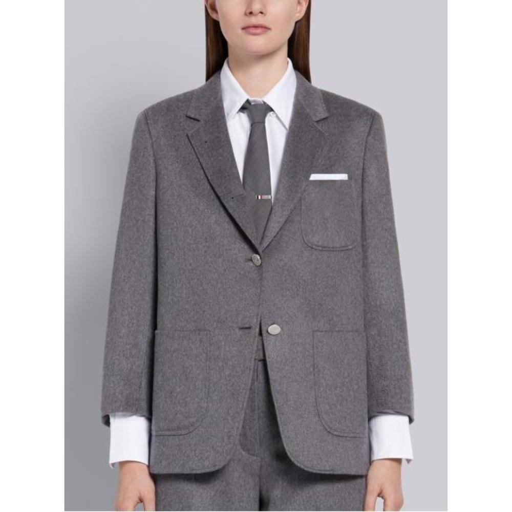 톰브라운 여성 자켓 블레이저 Medium Grey Cashmere Sack Jacket FBC334A-03578-035이끌라톰브라운