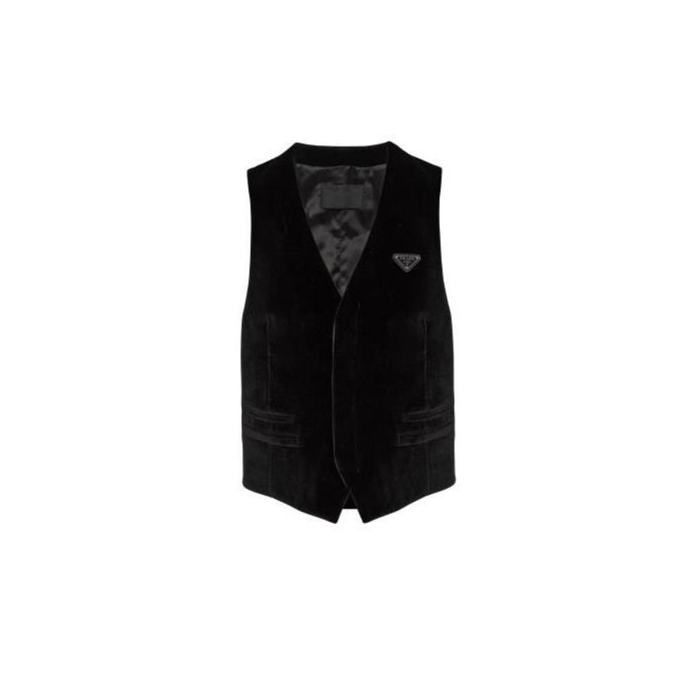 프라다 남성 자켓 블레이저 UGL77_10DH_F0002_S_221 Single breasted cotton vest이끌라프라다
