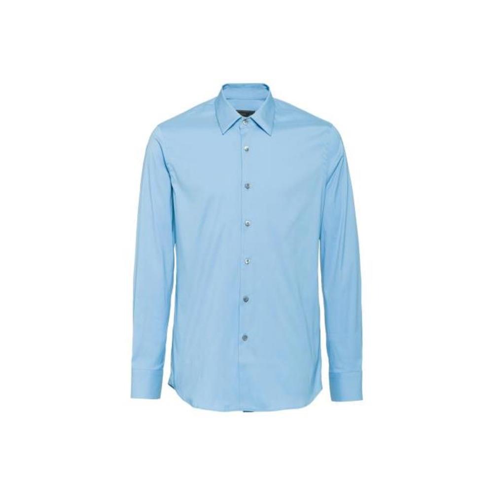 프라다 남성 셔츠 UCM608_F62_F0076 Stretch Poplin Shirt이끌라프라다
