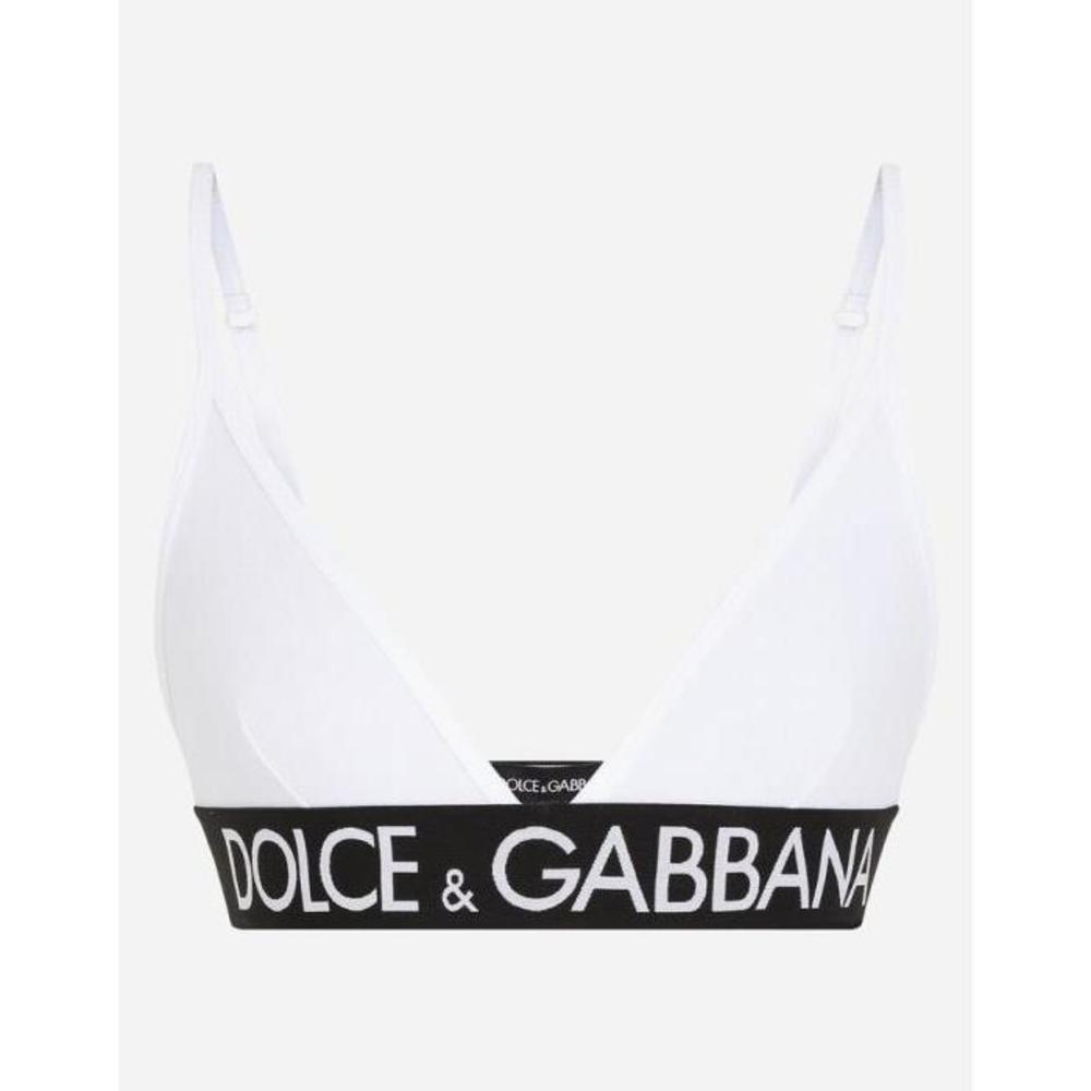 돌체앤가바나 여성 언더웨어 파자마 Jersey triangle bra with branded elastic O1A86TFUEEYW0800이끌라돌체 앤 가바나