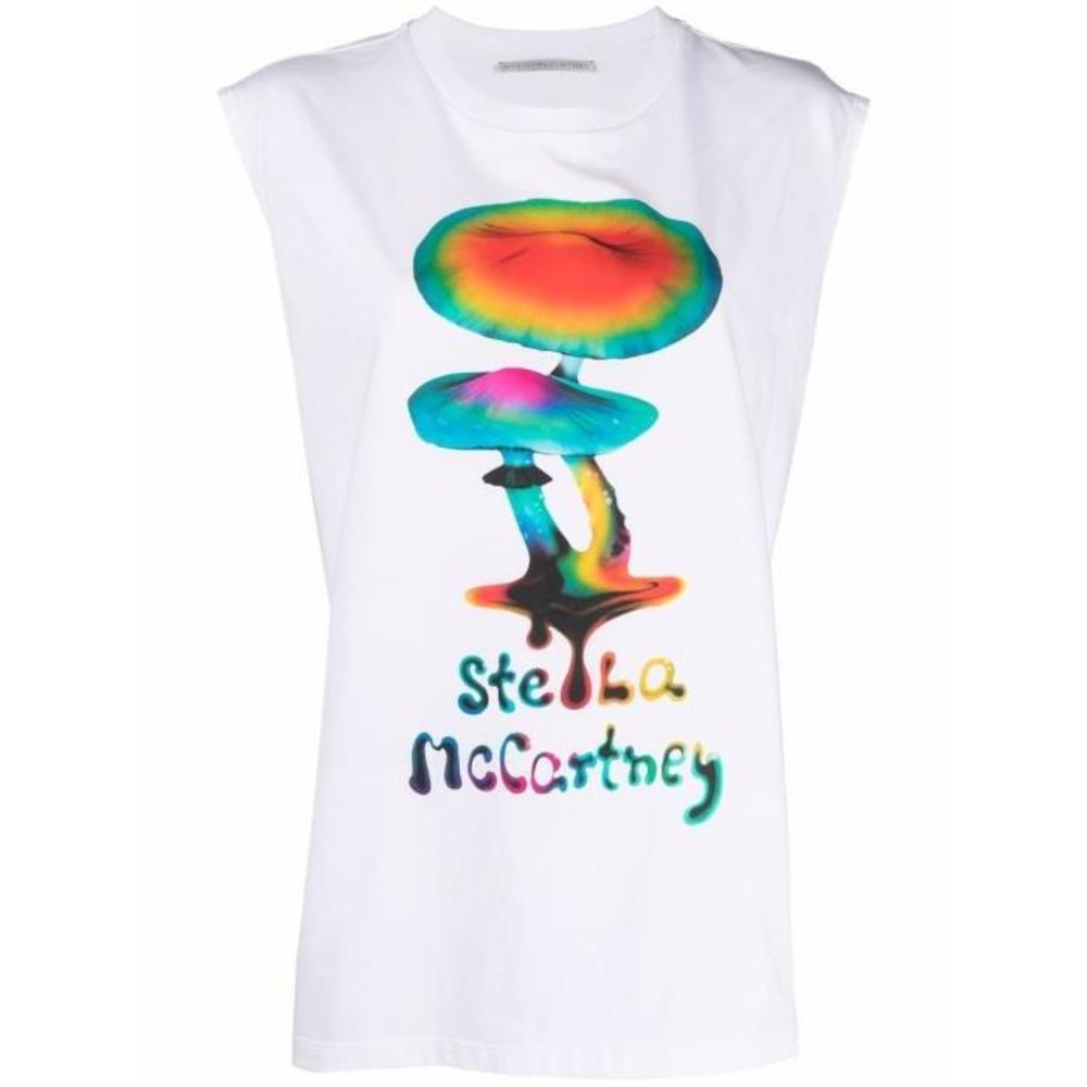 스텔라맥카트니 여성 블라우스 셔츠 머쉬룸 프린트 티셔츠 6J00263SPW58이끌라스텔라 맥카트니
