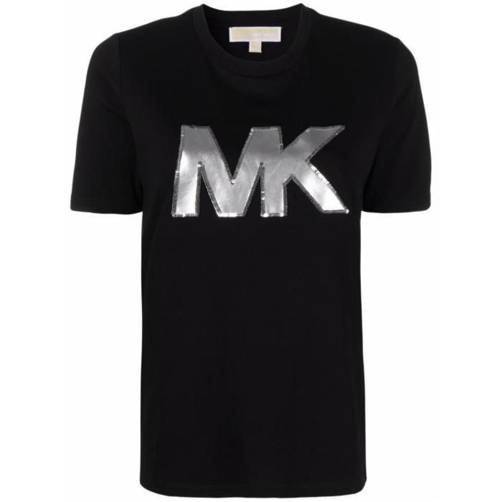 마이클코어스 여성 블라우스 셔츠 시퀸 장식 로고 티셔츠 MH150K497J이끌라마이클코어스