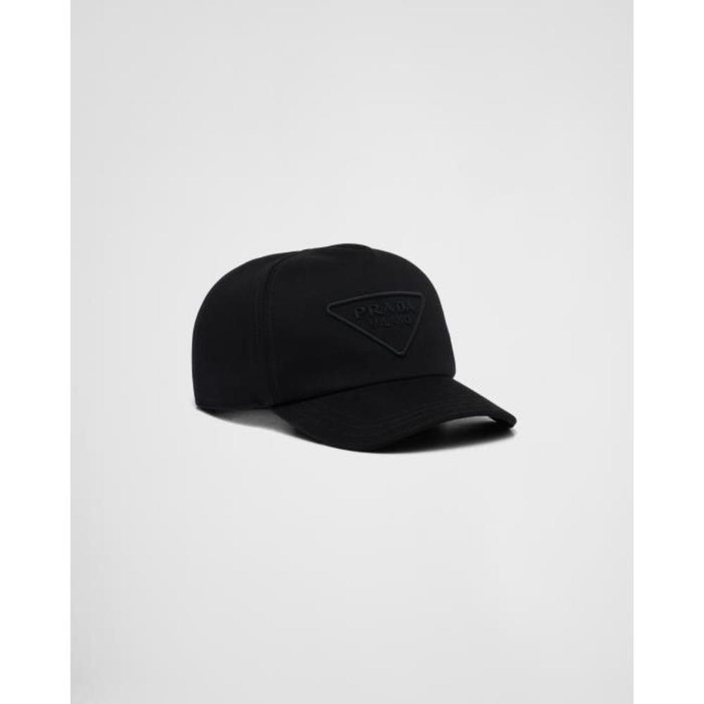 프라다 여성 모자 1HC179_2FMB_F0002 Drill baseball cap이끌라프라다