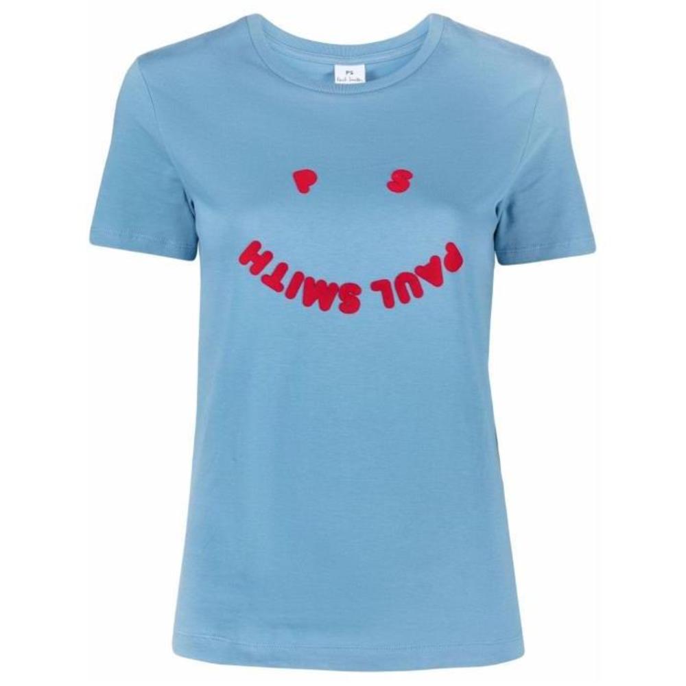 폴스미스 여성 블라우스 셔츠 로고 크루 넥 티셔츠 W2RG799FP2453이끌라폴스미스