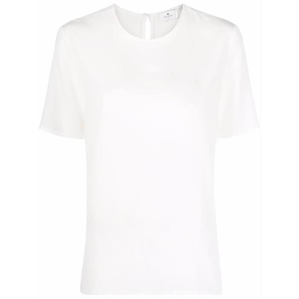 에트로 여성 블라우스 셔츠 반소매 실크 티셔츠 194328300이끌라에트로