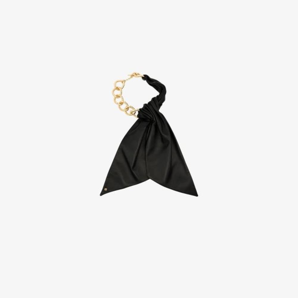 지방시 여성 목걸이 gold tone&amp;black leather bow necklace 15735098_BF00A7F047이끌라지방시