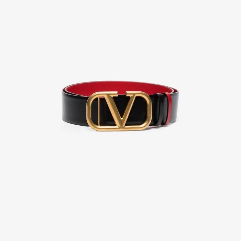 발렌티노 여성 벨트 black VLogo Signature reversible leather belt 16119196_WT0S11ZFR이끌라발렌티노