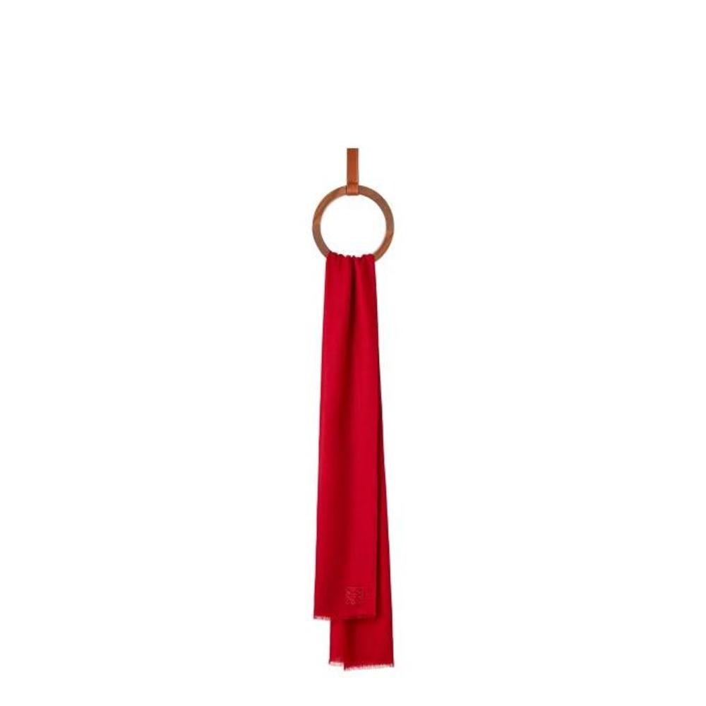 로에베 여성 스카프 숄 Scarf in cashmere Red F813487X01이끌라로에베