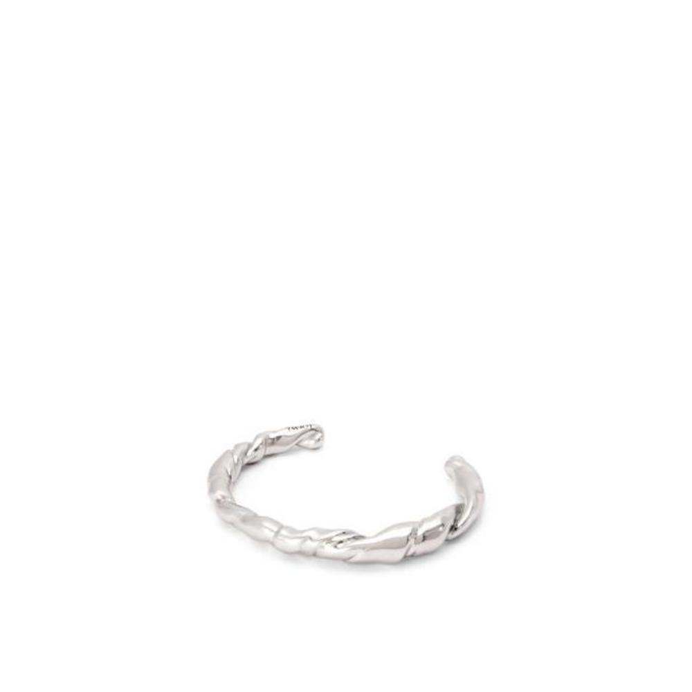 로에베 여성 팔찌 Thin nappa twist cuff in sterling silver Silver J917240X05이끌라로에베