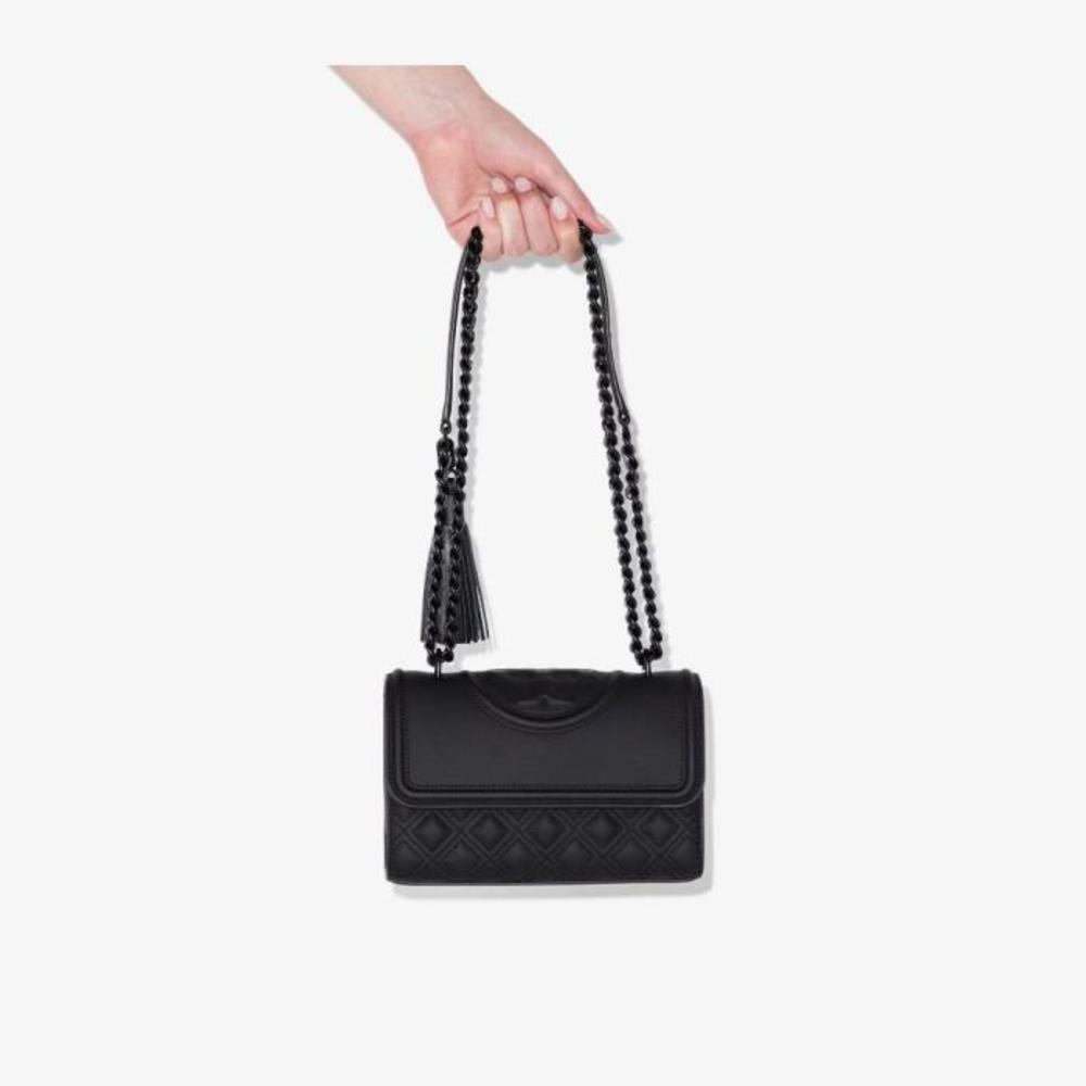 토리버치 여성 숄더백 크로스백 Black Fleming Small Leather Convertible Shoulder Bag 18021721_82562이끌라토리버치