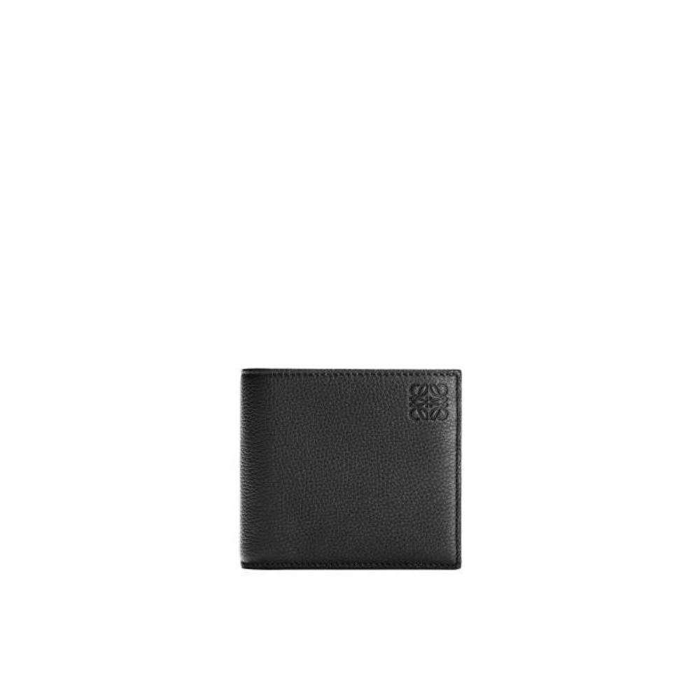 로에베 남성 반지갑 Bifold coin wallet in soft grained calfskin Black C660501X01이끌라로에베