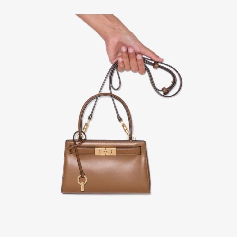 토리버치 여성 토트백 탑핸들백 brown Lee Radziwill petite tote bag 17998170_56912이끌라토리버치