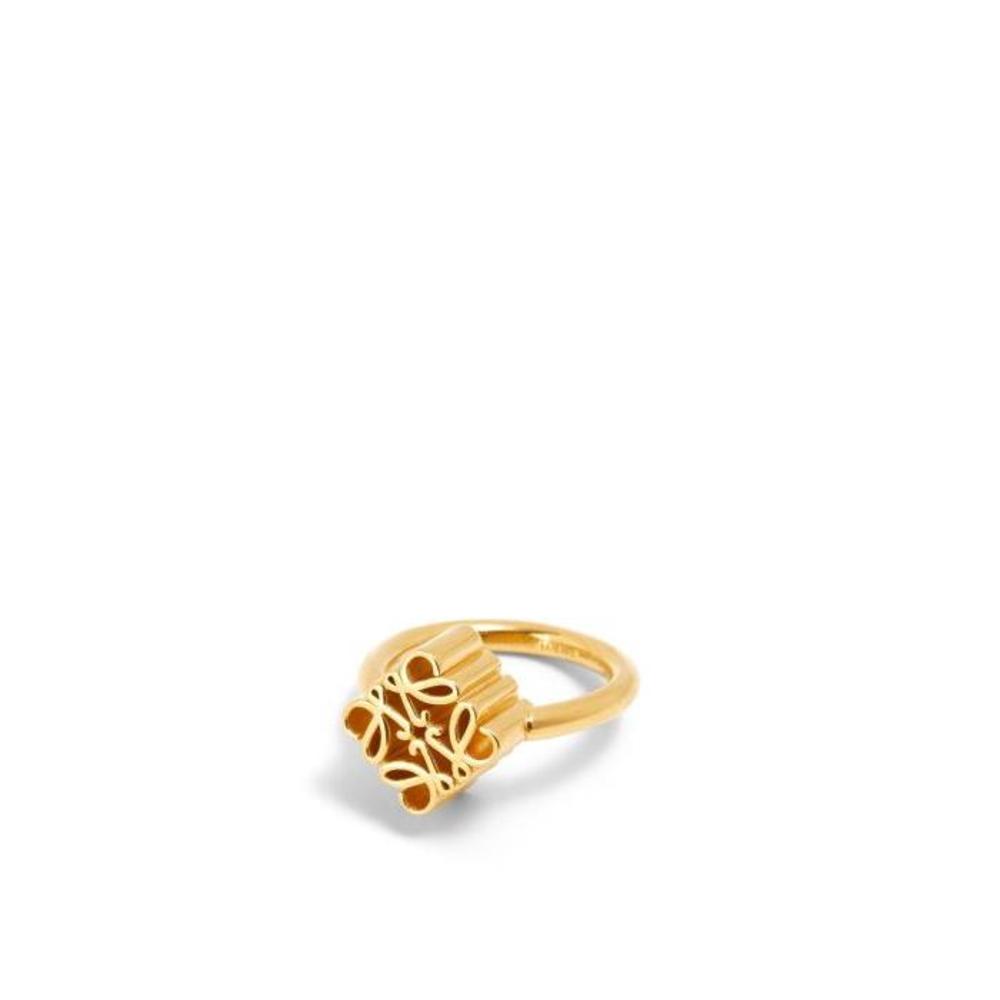 로에베 여성 반지 Single Anagram ring in sterling silver Gold J821305X03이끌라로에베