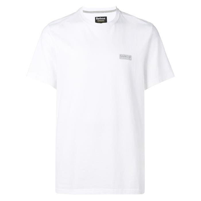 바버 남성 티셔츠 맨투맨 MTS0141WH11 small logo T shirt이끌라바버