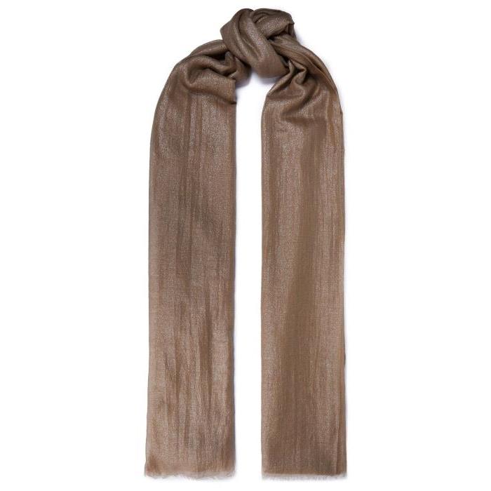 브루넬로쿠치넬리 여성 스카프 숄 Frayed metallic cashmere gauze scarf 23841192565772229이끌라브루넬로쿠치넬리