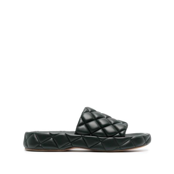 보테가베네타 남성 샌들 슬리퍼 Black Quilted Leather Slides 18592554_709004VBRR04615이끌라보테가베네타