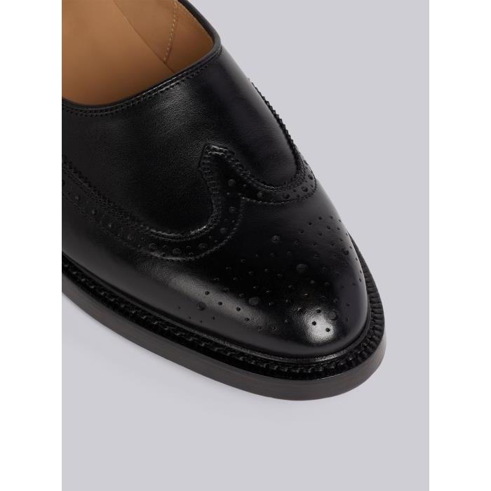톰브라운 남성 구두 로퍼 MFL077A-05584-001 Black Calf Leather Slip On Dorsay Loafer이끌라톰브라운