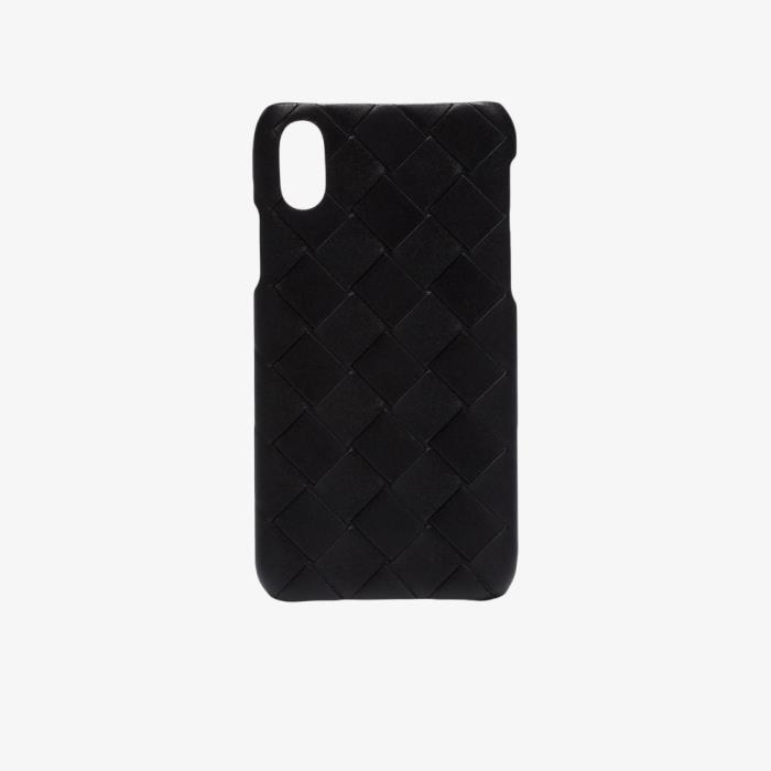 보테가베네타 남성 디지털액세서리 black leather iPhone CSS XS case 14590894_607522VMBI2이끌라보테가베네타