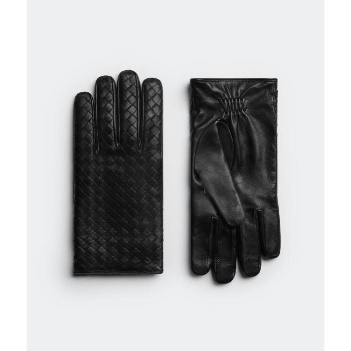 보테가베네타 남성 장갑 Intrecciato Leather Gloves 687260VZQO11000이끌라보테가베네타