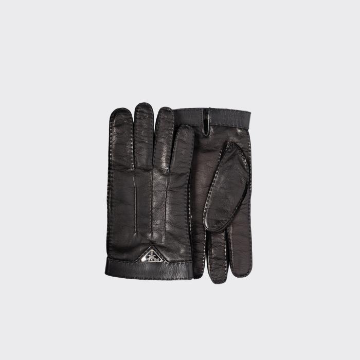 프라다 남성 장갑 2GG003_038_F0002 Leather Gloves이끌라프라다