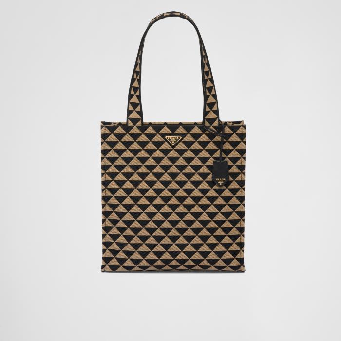 프라다 남성 토트백 탑핸들백 2VG107_2FKL_F0Y30_V_OOO Prada Symbole bag in embroidered fabric이끌라프라다