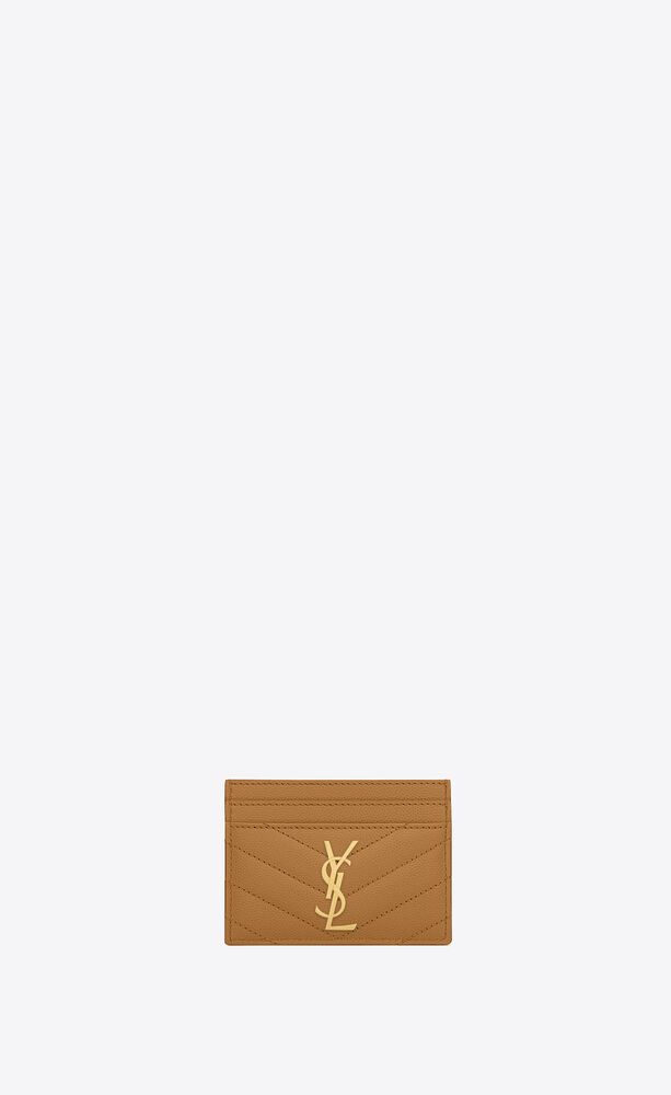 생로랑 여성 카드지갑 423291BOW012516 cassandre matelasse card case in grain de poudre embossed leather이끌라생로랑