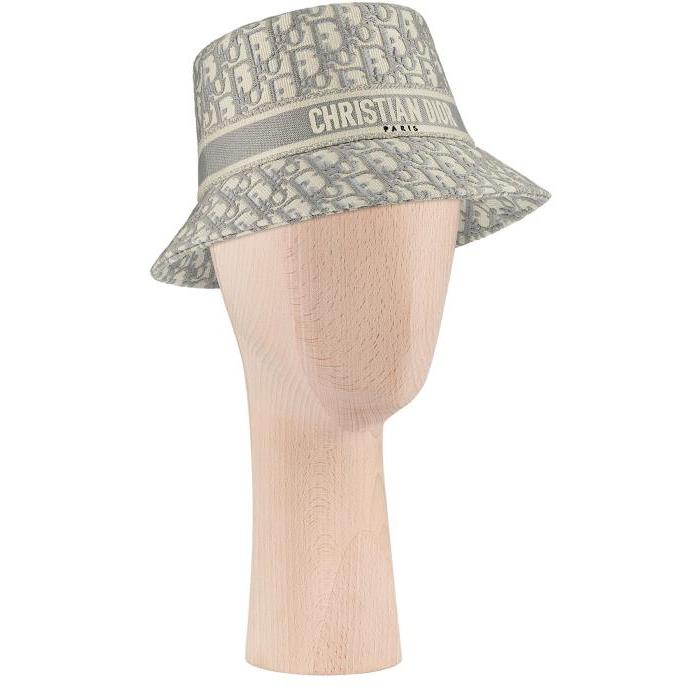 디올 여성 모자 D Oblique 좁은 챙 버킷모자 DIO8262AGRYAE05800이끌라디올