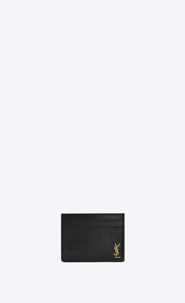 생로랑 남성 카드지갑 60760302G0W1000 tiny cassandre credit card case in shiny leather이끌라생로랑