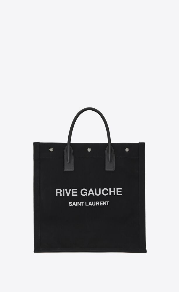 생로랑 남성 토트백 탑핸들백 63253996N9E1070 rive gauche north/south tote bag in printed canvas and leather이끌라생로랑