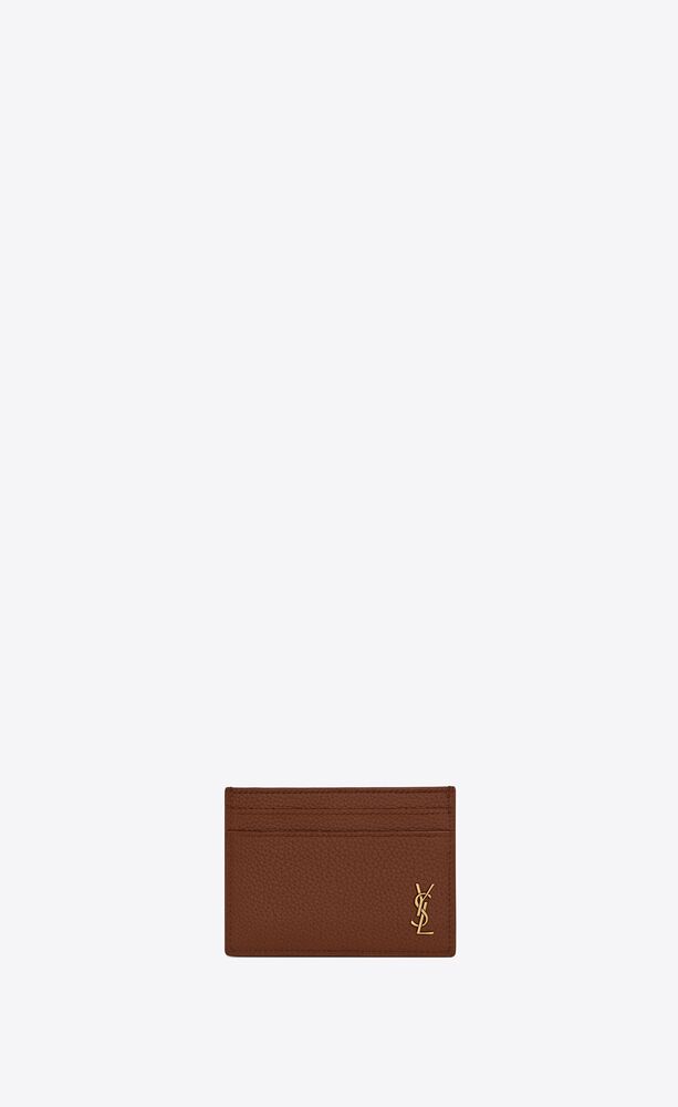 생로랑 남성 카드지갑 607603DTI0W2126 tiny cassandre credit card case in grained leather이끌라생로랑