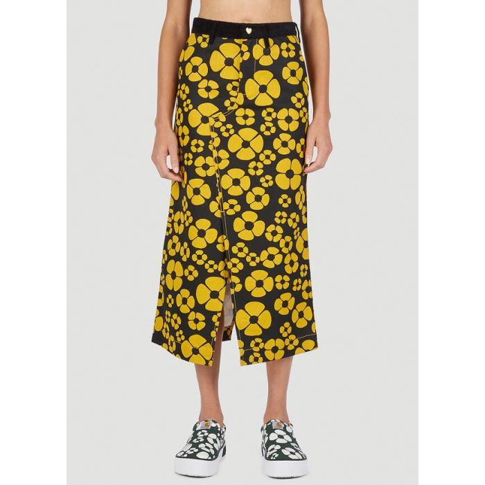 마르니 x Carhartt 여성 스커트 Floral Print Skirt GOMA031292 UTX001 MFY70이끌라기본브랜드