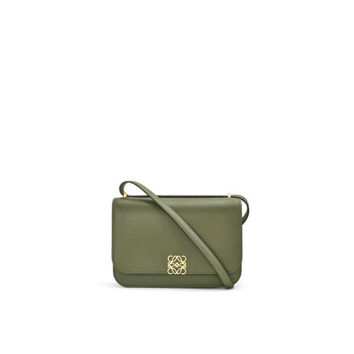 로에베 여성 숄더백 크로스백 Goya bag in silk calfskin Avocado Green A896N01X03-3949이끌라로에베