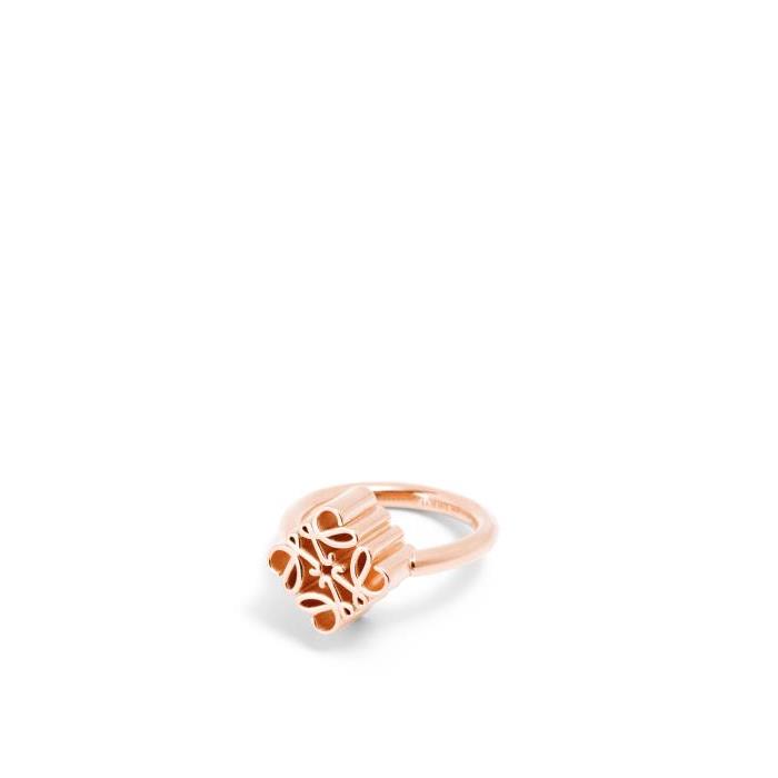 로에베 여성 반지 Anagram ring in sterling silver Rose Gold J821305X12-9500이끌라로에베