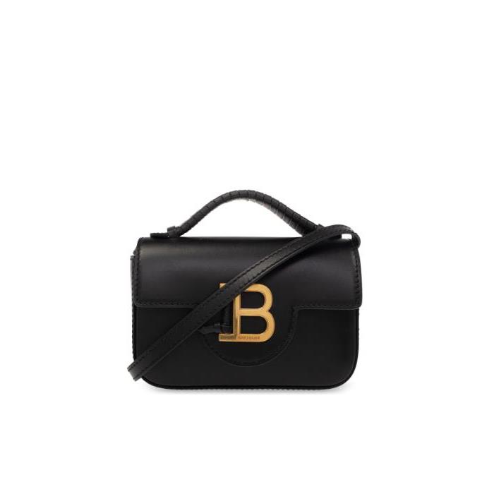 발망 여성 숄더백 크로스백 Balmain BLACK ‘B Buzz Mini’ shoulder bag BN1DG811 LAVE-0PA이끌라발망