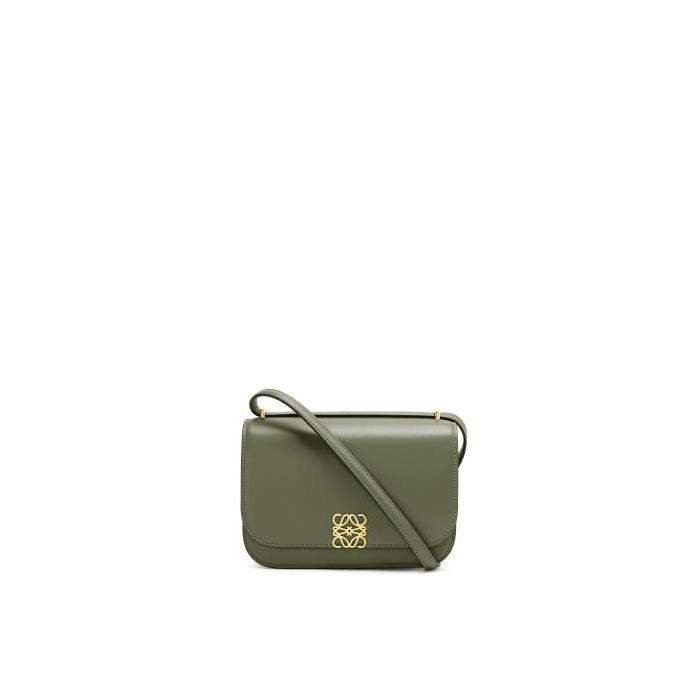 로에베 여성 숄더백 크로스백 Small Goya bag in silk calfskin Avocado Green A896N09X01-3949이끌라로에베
