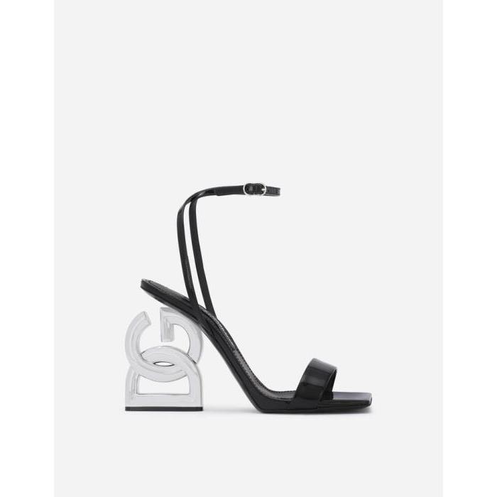 돌체앤가바나 여성 샌들 슬리퍼 Patent leather sandals with 3.5 heel CR1376A103780999이끌라돌체 앤 가바나
