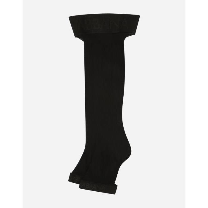 돌체앤가바나 여성 양말 Hold up stockings with branded elastic O4A52TONM85N0000이끌라돌체 앤 가바나