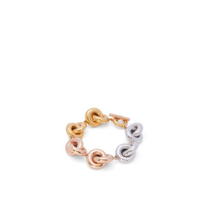 로에베 여성 팔찌 Donut link bracelet in sterling silver Silver/Gold/Rose Gold J000240X31-1638이끌라로에베