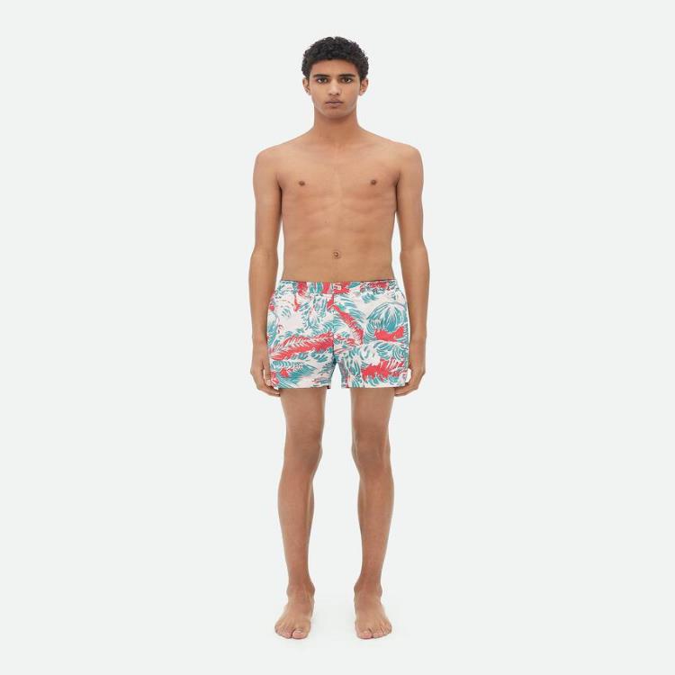 보테가베네타 남성 비치웨어 Printed Nylon Swim Shorts 729185V30N06215이끌라보테가베네타