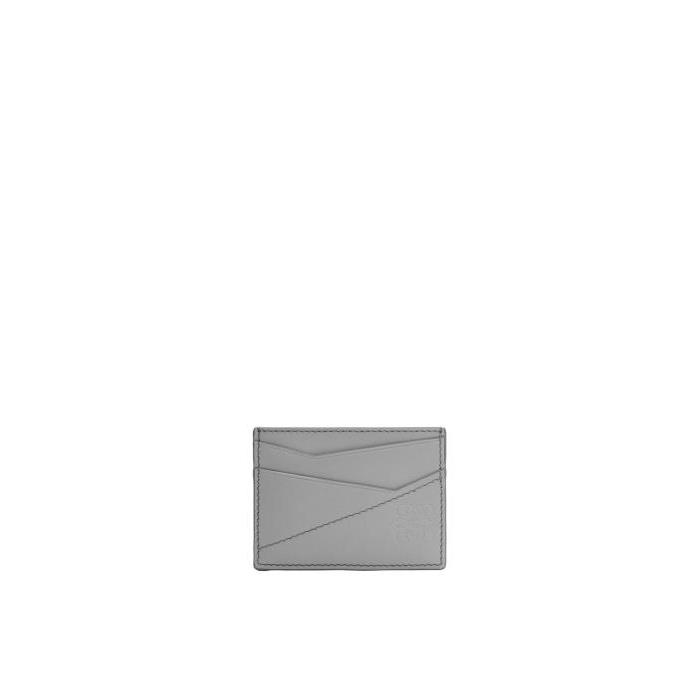 로에베 남성 카드지갑 Puzzle stitches plain cardholder in smooth calfskin Asphalt Grey C510320X03-1640이끌라로에베