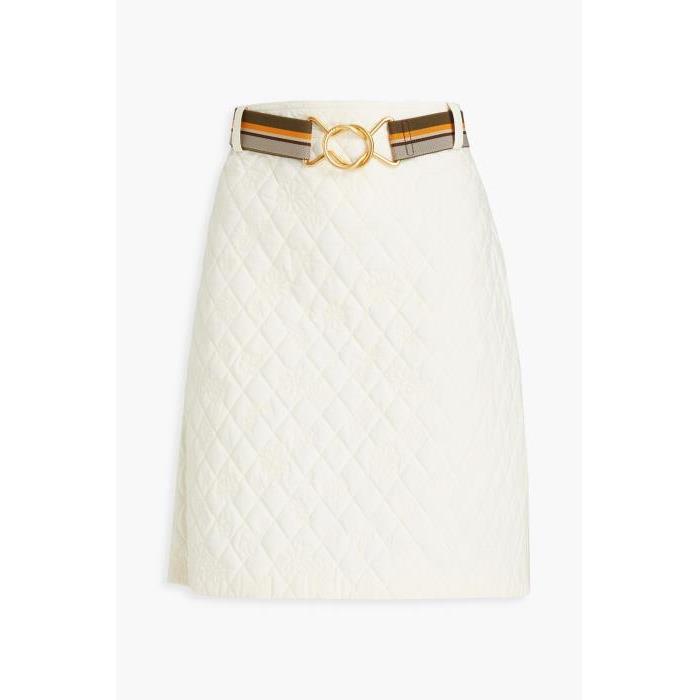 토리버치 여성 스커트 Belted quilted cotton mini skirt 42247633208809840이끌라토리버치