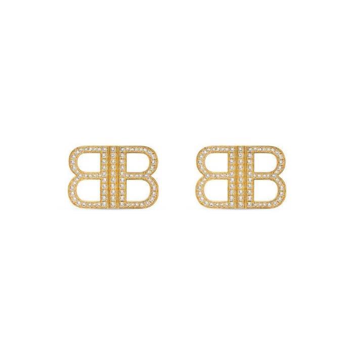 발렌시아가 여성 귀걸이 Womens Bb 2.0 Earrings in Gold 695092TZ51G1376이끌라발렌시아가