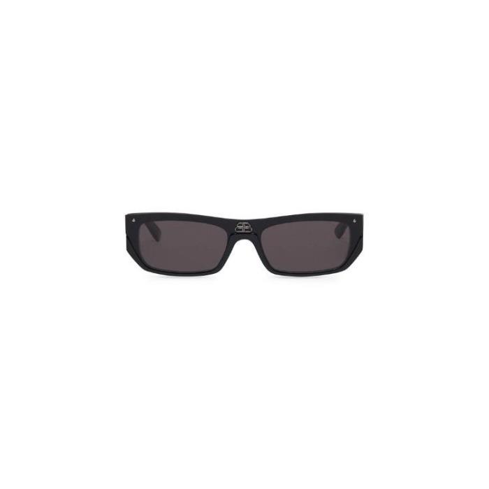 발렌시아가 여성 선글라스 Shield Rectangle Sunglasses in Black 609370T00031000이끌라발렌시아가