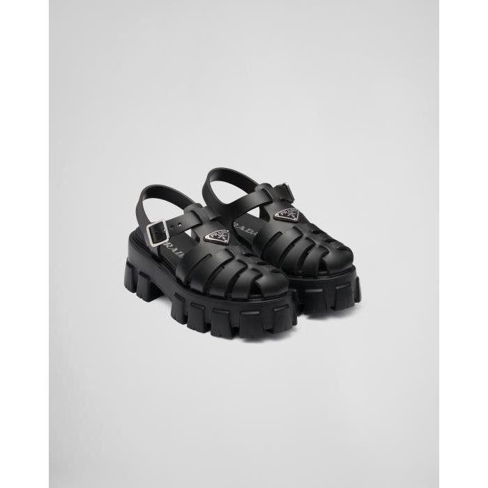 프라다 여성 샌들 슬리퍼 1X853M_3LKK_F0002_F_055 Foam rubber sandals이끌라프라다