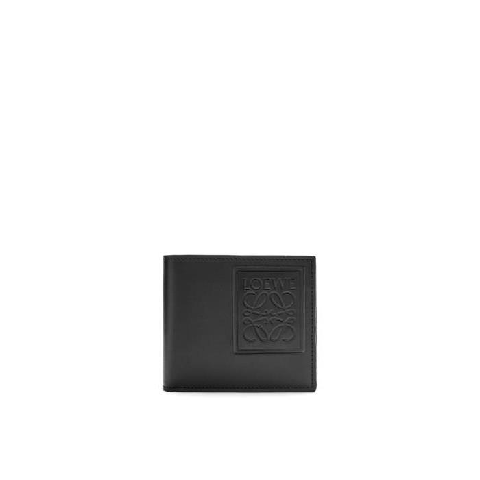 로에베 남성 반지갑 Bifold wallet in satin calfskin Black C565302X01-1100이끌라로에베