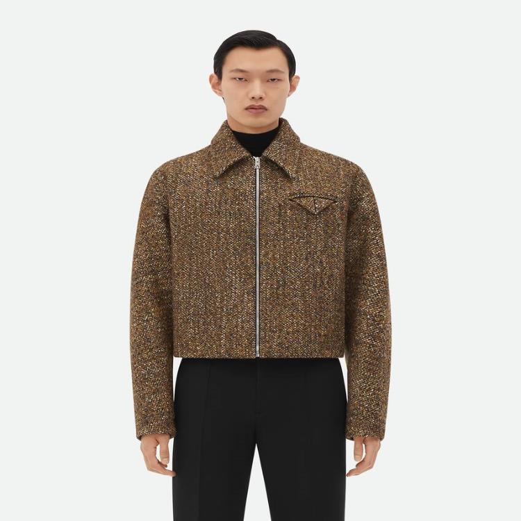 보테가베네타 남성 자켓 블레이저 Textured Wool Speckled Kimono Jacket 646907V3FG02199이끌라보테가베네타