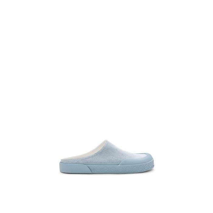 로에베 남성 샌들 슬리퍼 Vulcanised sneakermule in denim Denim M616282X32-8741이끌라로에베